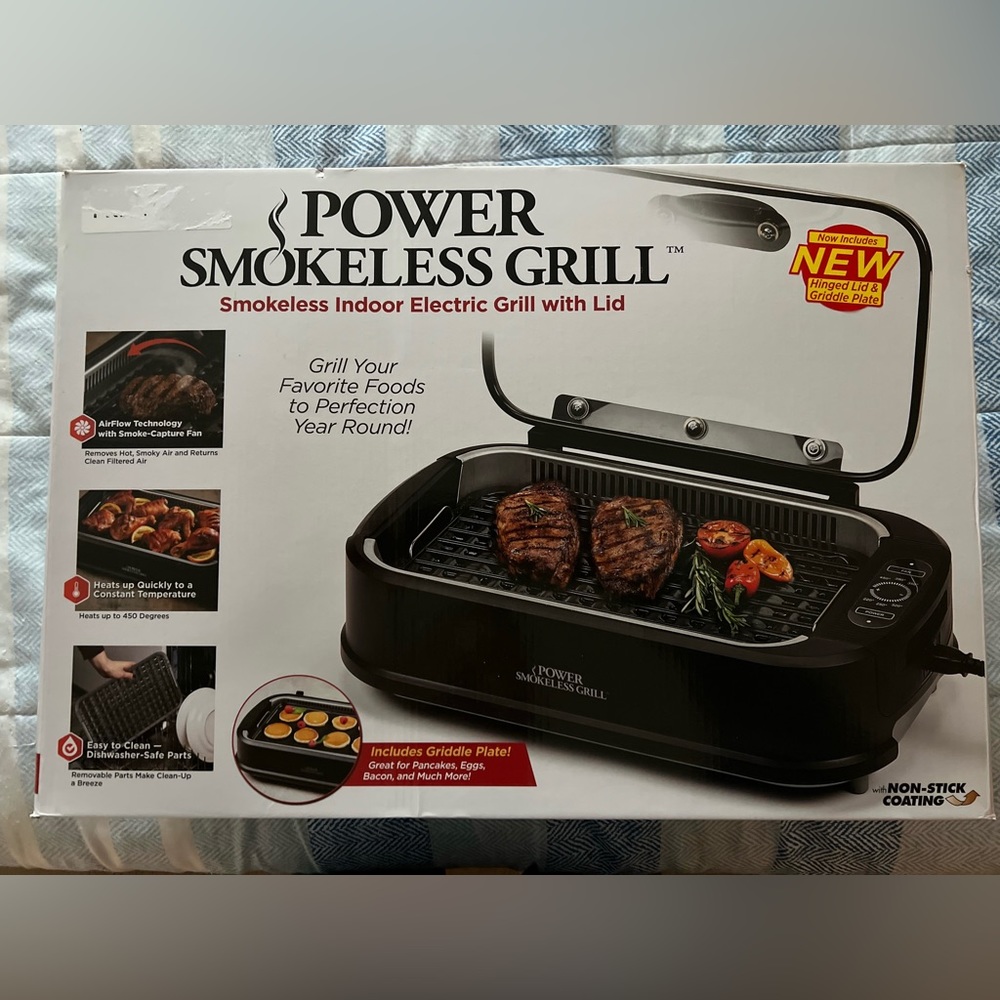 NEW Power Smokeless Indoor Grill